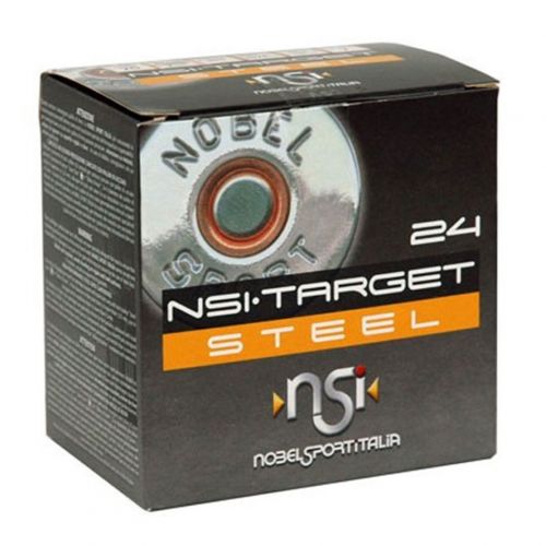 NobelSport Target Steel 20 Gauge Ammunition 25 Rounds 2.75 #7 Steel 1 oz