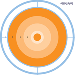 DO-ALL PAPER TARGET ACCU BLUE - PT1