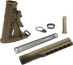 UTG STOCK ASSEMBLY AR-15 FDE