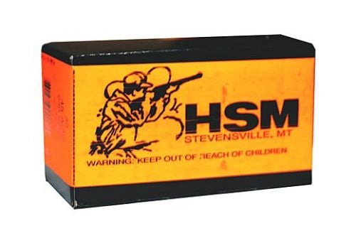 HSM Lead Round Nose 45 ACP Ammo 230 gr 50 Round Box Subsonic