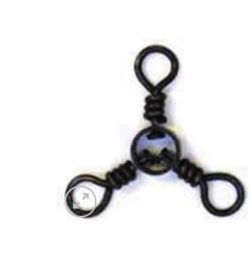 EC Black 3-WAY SWIVEL SZ-1/0 12PK