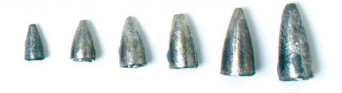 EC WORM WEIGHT SINKER 1/4OZ 12CTN