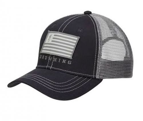 BRN CAP PATRIOT MESH BK SLATE/GRAY