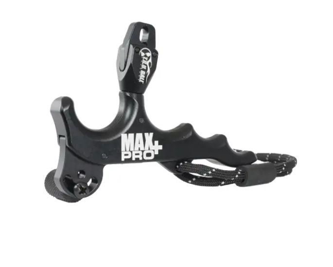 T.r.u. Ball Release Max Pro+ Hand Held 4-finger Thumb Black