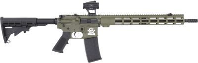 GLFA TSR-1X Red Dot OD Green 223 Remington/5.56 NATO AR15 Semi Auto Rifle - G223ODG-OPT