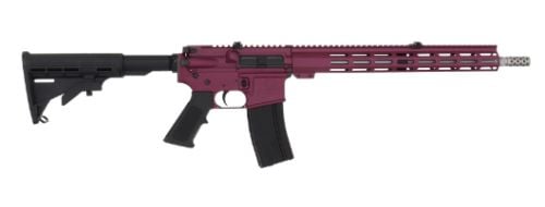 GLFA AR-15 Rifle .223 Wylde 30rd Magazine 16 Stainless Steel Black Cherry Frame