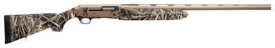 Browning Silver Field Camo FDE 12 Gauge, 3.5 Chamber, 26 Barrel, Realtree Max-7, 4 Rounds
