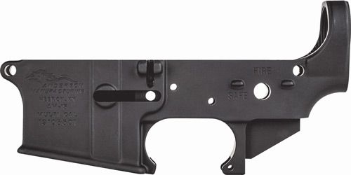 Anderson Manufacturing Elite Premium AM15 Multi-Cal AR Lower Receiver, Black