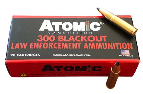 Atomic Varmageddon LE Polymer Tip 300 AAC Blackout Ammo 20 Round Box