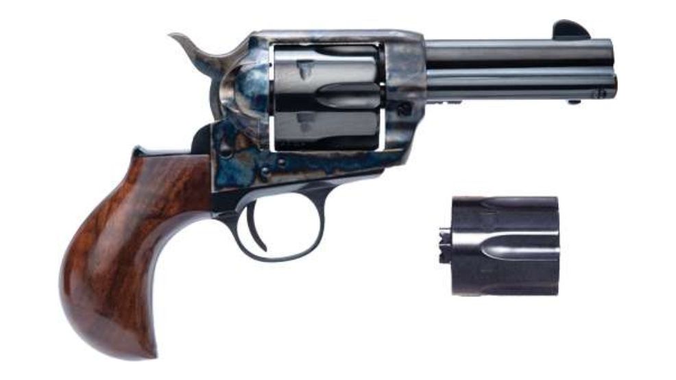 Cimarron Firearms Thunderer .45Lc/Acp Dual Cylinder 3.5 Cc/Blued CA348