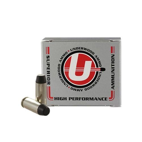 Underwood Ammo 10mm, 220 Grain, Hard Cast Flat Nose, 20/Box