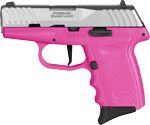SCCY DVG-1 RD Pink/Stainless 9mm Pistol