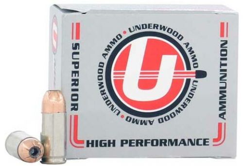 Underwood Ammo 380 ACP, 90 Grain, Jacketed Hollow Point, 10/Box