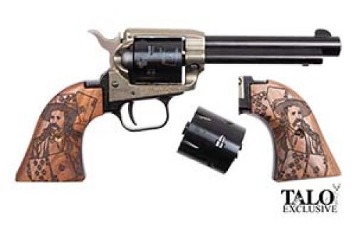 Heritage Manufacturing Rough Rider Combo Exclusive Bill Hickok 4.75 22 Long Rifle / 22 Magnum / 22 WMR Revolver
