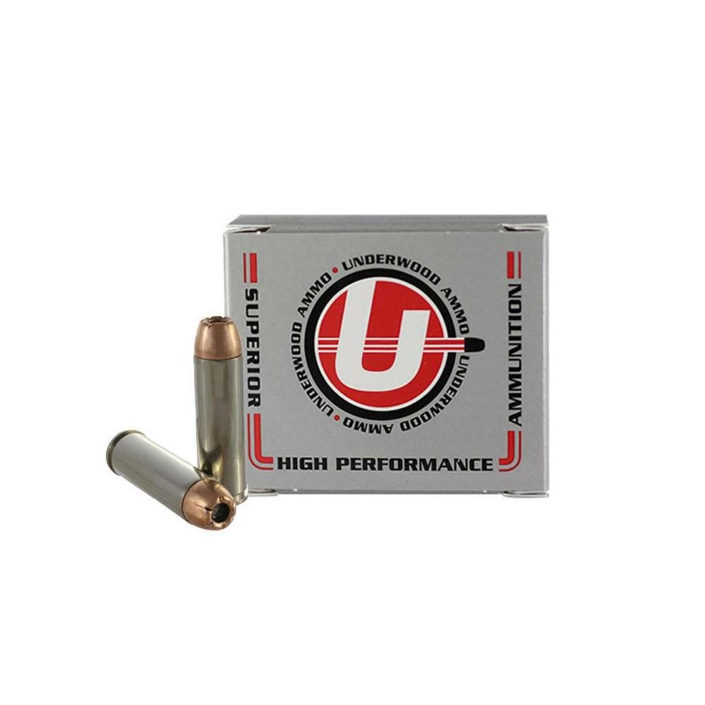 Underwood Ammo XTP .500 S&W Magnum, 350 Grain, Jacked Hollow Point, 20/box