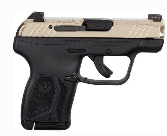 Ruger LCP Max 380 ACP Black/Champagne PVD Finish, 10+1
