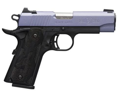 1911-380 Black Label Crushed Orchid Full Size, 8 rounds, 4.25 barrel