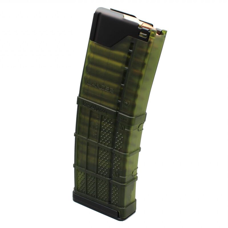Lancer L5AWM 30 Round AR-15 Magazine 5.56 NATO OD Green
