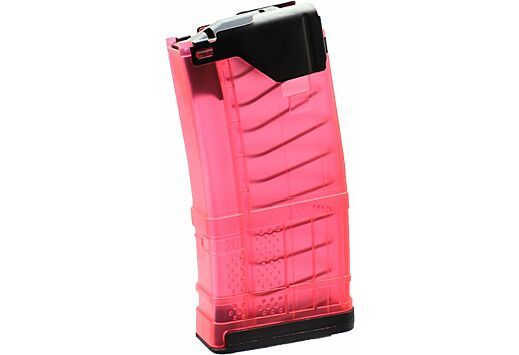 Lancer Magazine L5awm Ar-15 5.56x45 20rd Translucent Pink