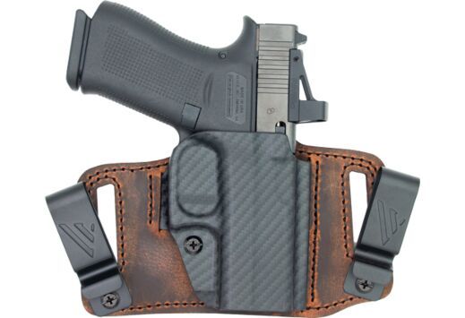 Versacarry Insurgent IWB/OWB Holster RH SW MP Shield Brown