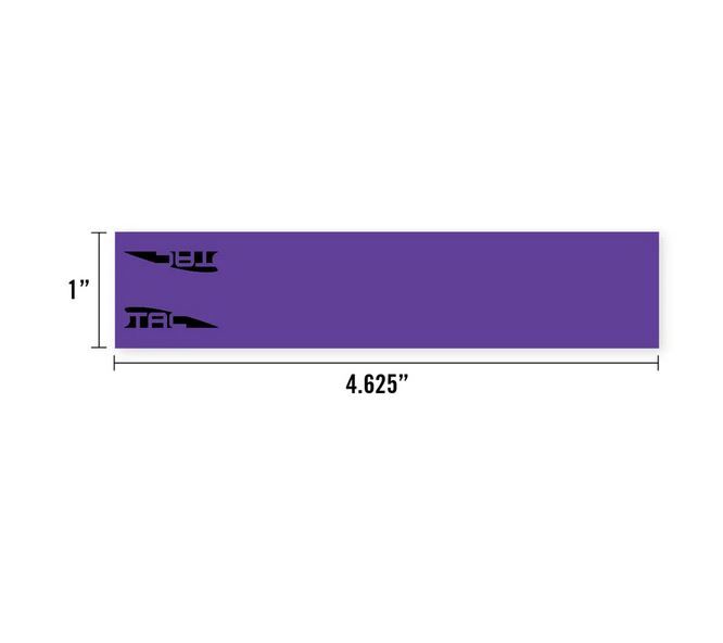 Tac Vanes Standard Arrow Wraps Purple