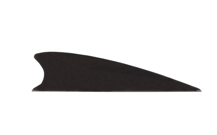 Tac Vanes Matrix Polymer Fletching 2.25 36 Pack - Black