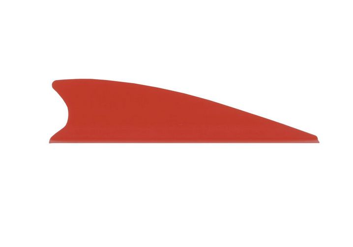 Tac Vanes Matrix Polymer Fletching 2.25 36 Pack - Red