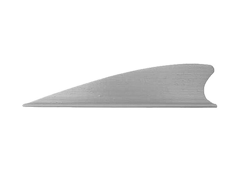 Tac Vanes Matrix Polymer Fletching 2.25 36 Pack - Gray