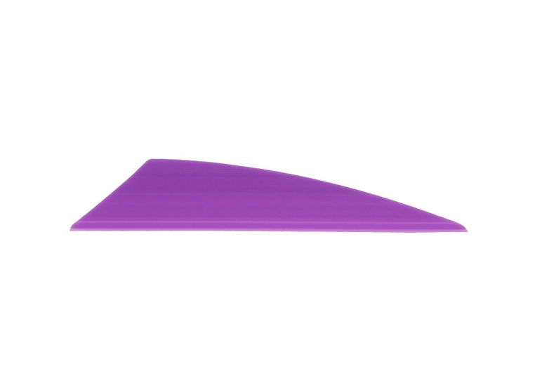 Tac Vanes Driver Polymer Fletching 2.25 36 Pack - Purple