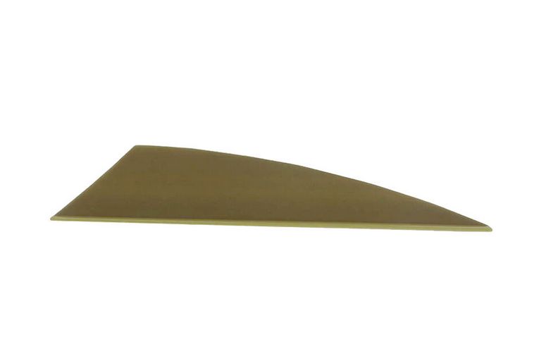 Tac Vanes Driver Polymer Fletching 2.25 36 Pack - OD Green