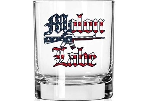 2 Monkey Whiskey Glass Molon Labe America Glass