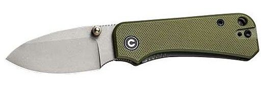 CIVIVI KNIFE BABY BANTER 2.34 GREEN G10/GRAY STONEWASH