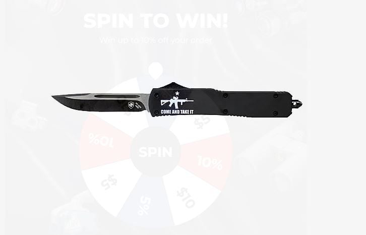 TEMPLAR KNIFE SLIM OTF Come Take It