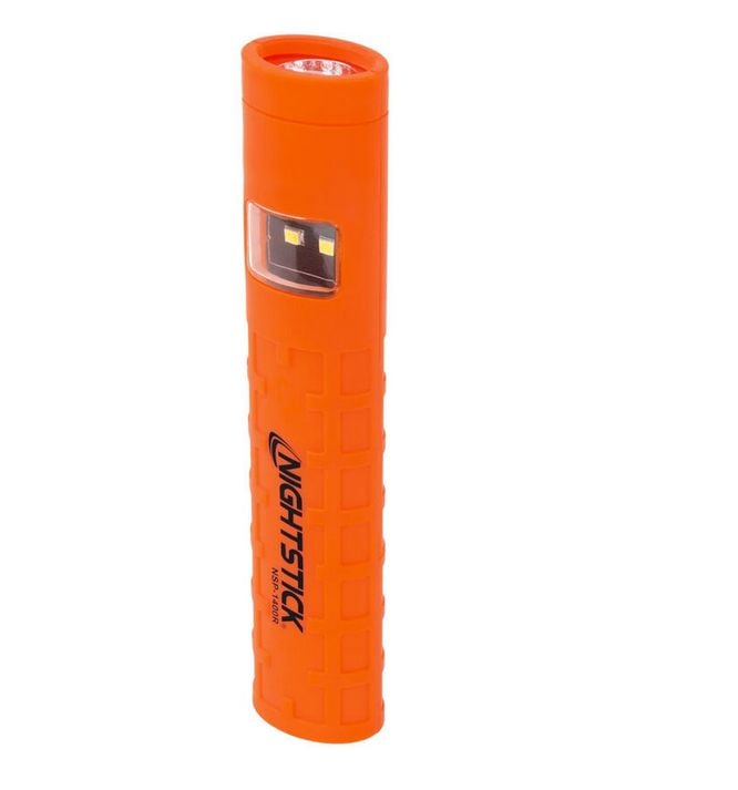 NIGHTSTICK DUAL SWITCH DUAL LIGHT W/ BELT CLIP RED 2AAABAT