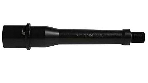 Stern Defense 9mm Luger AR-15 6 Barrel Threaded 1/2x36 Melonited Finish Matte Black