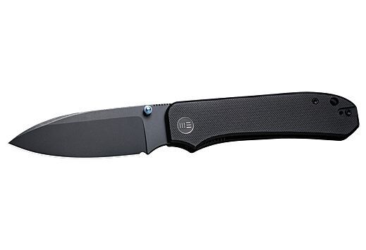 We Knife Big Banter 3.69 Black G10/Black Stonewash