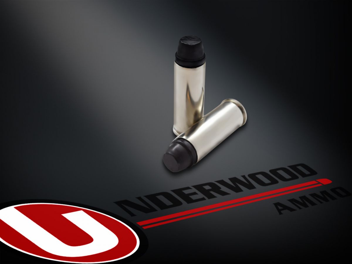 Underwood 45 Colt Keith-Type Semi-Wadcutter Gas Check Black Cherry