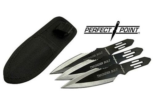 Mc Perfect Point 6.5 Spear Point Throwing Knives 3-pack