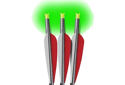 Lumenok Xbow Arrow 22 Barnett Headhunter Green Crescent 3pk