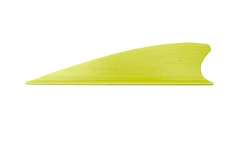 Tac Vanes Matrix Polymer Fletching 2.25 36 Pack - Yellow