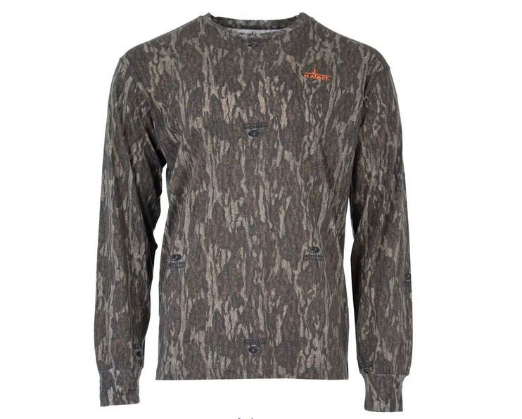 Habit Bear Cave Camo Long Sleeve Tee - Medium