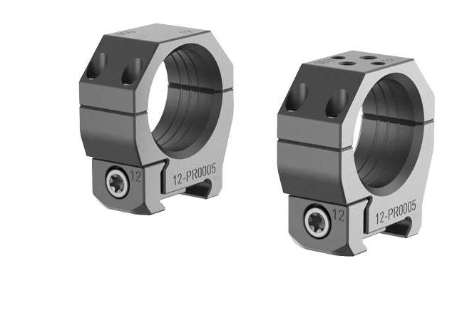 AUDERE SCOPE RINGS PSR 30MM LOW BLACK