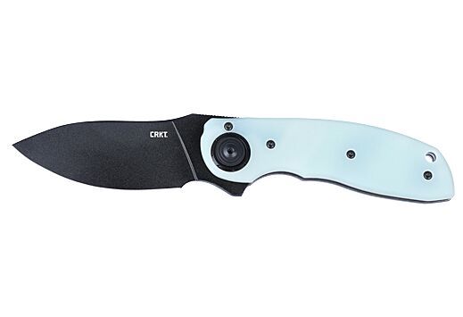Columbia River CRKT 5420 Flavio Ikoma Bot Deadbolt Lock Assisted Flipper Knife 3 AUS-10 Black Drop Point