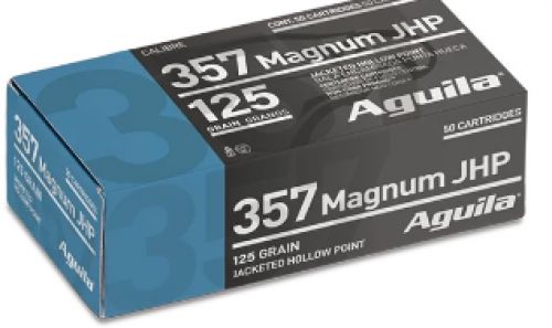 AGUILA 357 MAG 125GR JHP