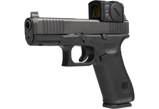 Glock 45 9mm 4.02 DLC Finish, w/ Aimpoint ACRO Red Dot, 17+1