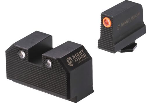 Night Fision Co Witness Tritium Sights G17/19/45 W/RMR Orange