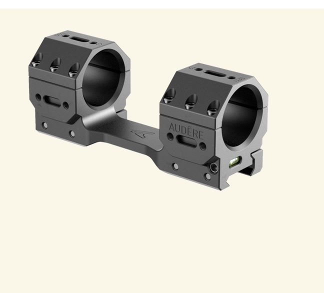 Audere Scope Mount Adversus 30mm 0 MOA Low Matte Black