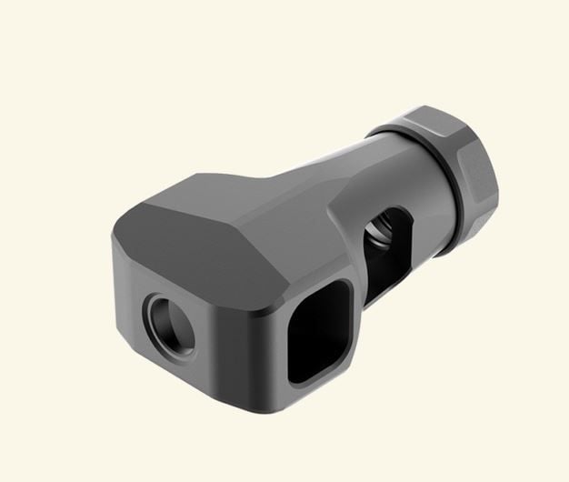 Audere Hammerhead Muzzle Brake .338 Cal 5/8-24 Matte Black