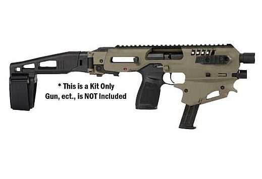 CAA MCK Micro Conversion Kit S&W M&P 2.0 9/40 w/ Brace - OD Green