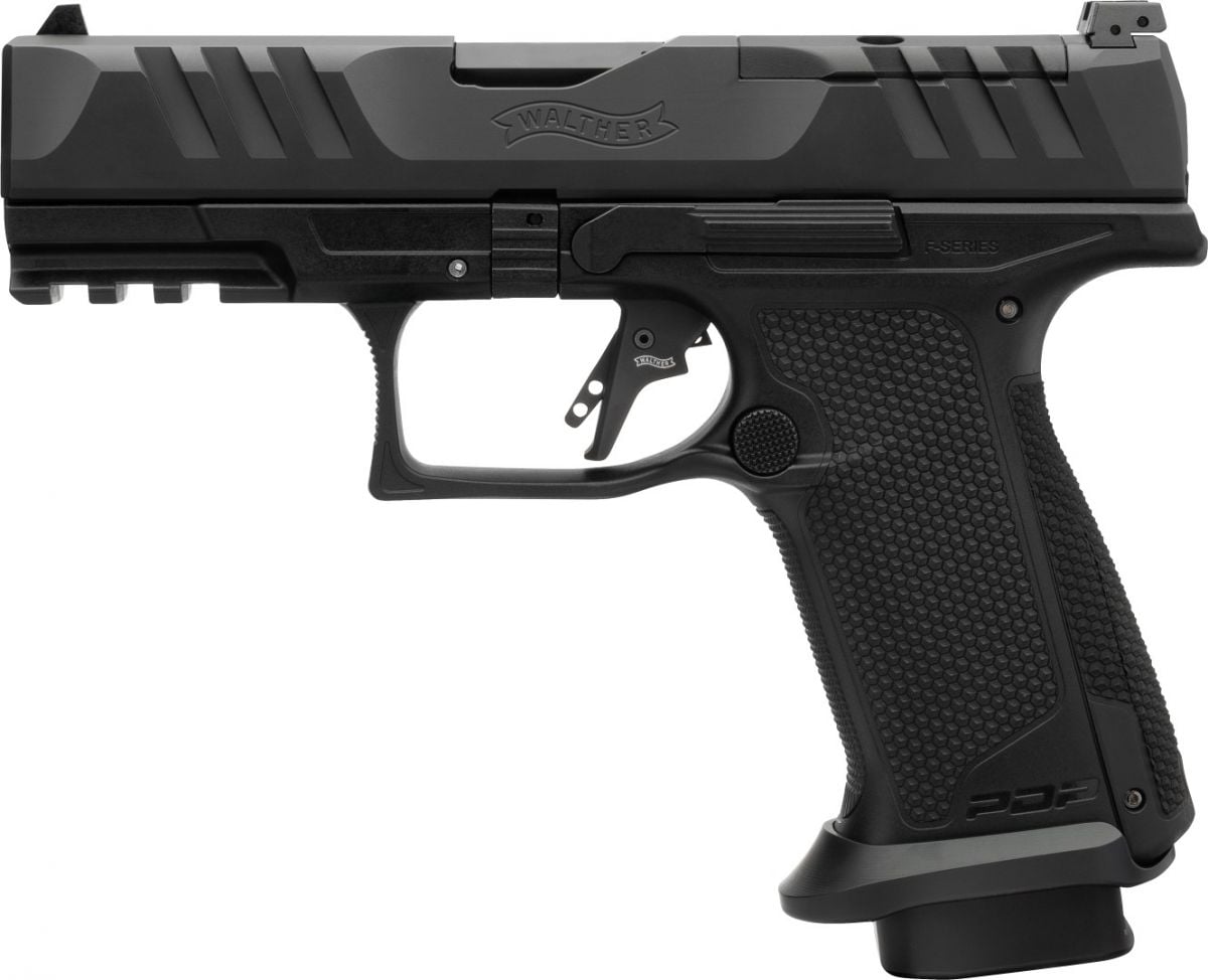 Walther Arms PDP F-Series PRO 9mm 4 Optic Ready Pistol, 18+1